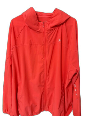 Under Armour Coral Lightweight Full-Zip Hooded Jacket
